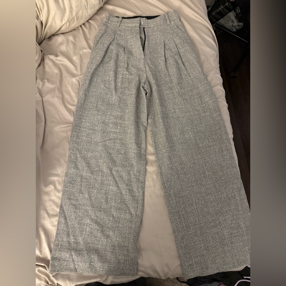 H&M Monochrome Tweed suitpants